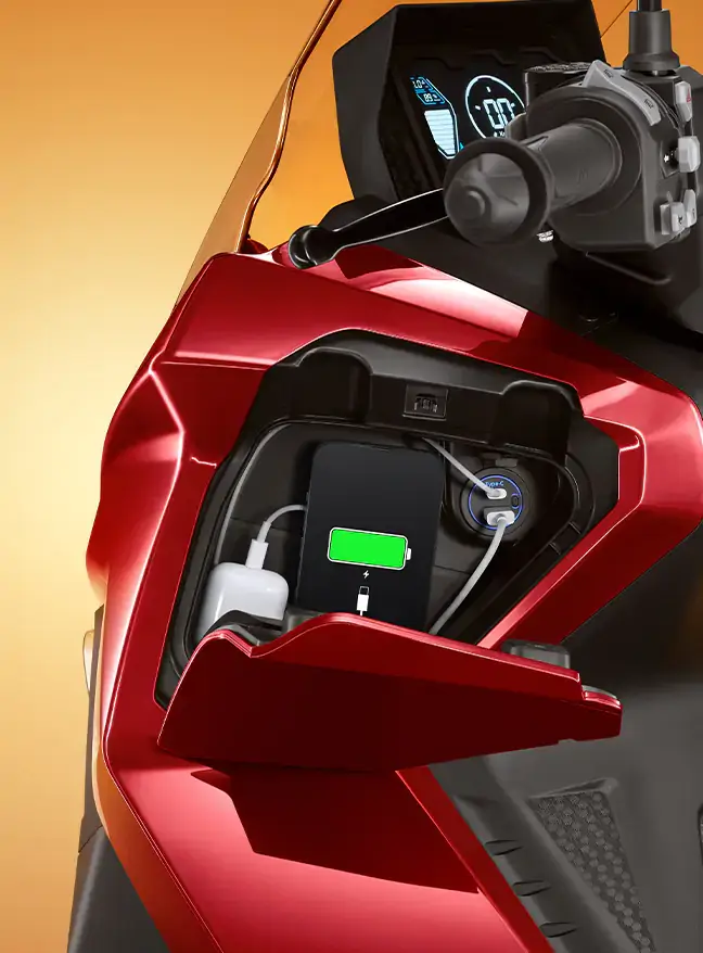 Port charger motor listrik Maka Cavalry