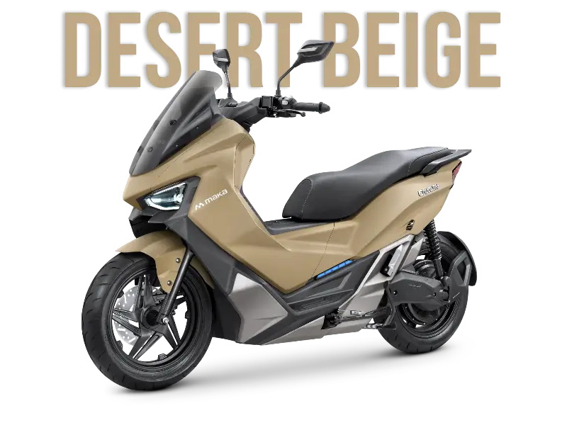 Motor listrik Maka Cavalry krem